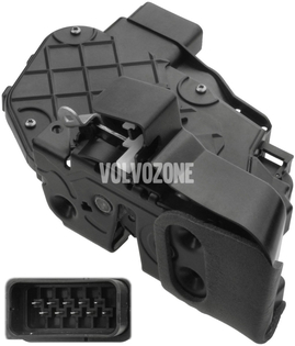 LOCK Rear Left Volvo 31416683 // without Keyless + L202 Blocked lock mode + L302 Manual child lock, rear side doors  (OEM)