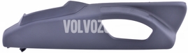 Bočný kryt sedadla spolujazdca P3 S60 II(XC)/V60(XC)/XC60 S80 II/V70 III/XC70 III el. ovládanie, man. nastavenie podpory bedier, farba čierno-sivá (OEM)