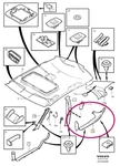GCP SILL MOULDING Right Volvo 9195836
