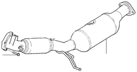 CATALYTIC CONVERTER Volvo 36000056 (OEM)