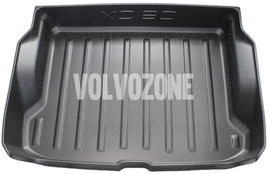 Gumová vanička do kufra s vysokým okrajom P3 XC60 - čierno-sivá (OEM)