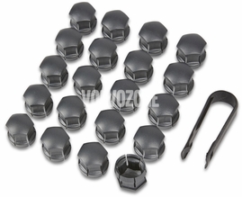 Sada krytiek skrutiek kolies P3 SPA/CMA - antracitové (OEM)