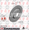 Zadný brzdový kotúč (302mm) SPA S60 III/V60 II(XC) S90 II/V90 II(XC) XC60 II