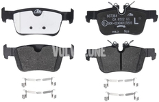 Zadné brzdové platničky (302mm kotúč) SPA S60 III/V60 II(XC) S90 II/V90 II(XC) XC60 II