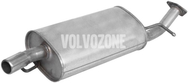 Koncový tlmič výfuku 1.6/1.8 (-1999) S40/V40
