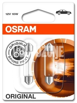 Osram C10W 41mm sufitová signalizačná žiarovka 2ks