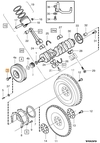Skrutka remenice kľukového hriadeľa 2.5 TDI P80 S70/V70, P2 S80/V70 II