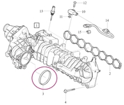 SEALING Volvo 32202288