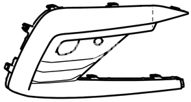 GRILLE Right Volvo 32227217