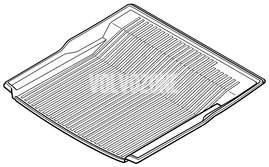 BOOT MAT Volvo 32288536 // For vehicles without high floor (without spare wheel) (OEM)
