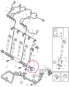 Regulačný ventil tlaku paliva 5 valec 2.0 D3/D4, 2.4D/D4/D5 P1 (2011-), P3 (2009-)