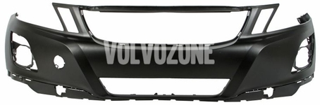 Predný náraznik P3 (-2013) XC60 bez otvorov na ostrekovače, bez dier pre parkovacie senzory