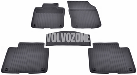 Gumové rohože SPA S90 II/V90 II(XC) - čierno-sivé (OEM)