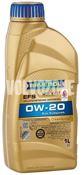 Motorový olej Ravenol EFS 0W-20 1L