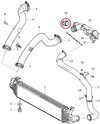 Hadica obtoku klapky sania 1.6D s DPF P1 P3