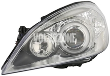 Svetlomet ľavý xenon P3 (-2013) S60 II/V60 D3S natáčací