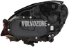 Svetlomet pravý xenon P3 (-2013) S60 II/V60 D3S natáčací