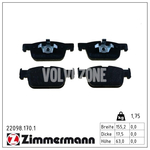 Predné brzdové platničky (296/322mm kotúč) SPA S60 III/V60 II(XC) S90 II/V90 II(XC) XC60 II