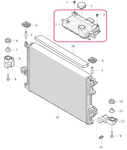 Coolant EXPANSION TANK Volvo 31345286