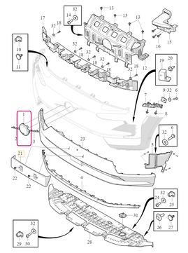 EMBLEM Volvo 80001469 (OEM)