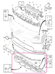 PROTECTING PLATE Volvo 80001714