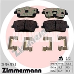 Predné brzdové platničky (322mm kotúč) CMA XC40
