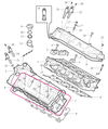 Tesnenie veka ventilov predné / ľavé  4.4 V8 P2 XC90/P3 S80 II
