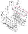 Tesnenie veka ventilov zadné / pravé 4.4 V8 P2 XC90/P3 S80 II