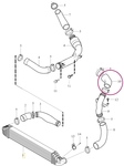 CHARGE AIR HOSE Volvo 31293929-1