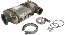 DPF filter/katalyzátor 5 valec D3/D4/2.4D/D5 (2011-) FWD P1 P3